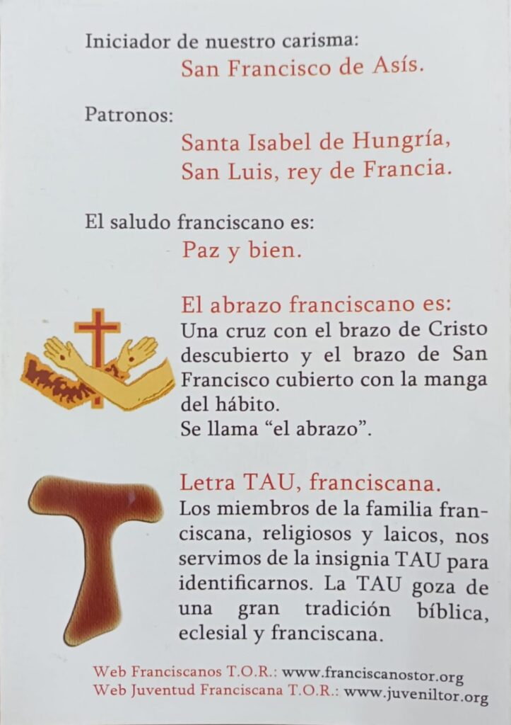 Folleto Franciscanos TOR-2